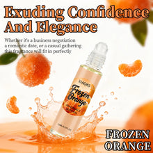 Load image into Gallery viewer, Women's orange-scented roll-on perfume, elegant citrus fragrance, light and natural scent, uniquely refreshing, increases the likelihood of attracting attention from the opposite sex. Selected perfume ingredients, alcohol-fre
