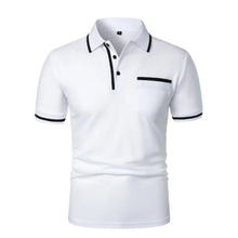 Load image into Gallery viewer, Slim Breathable Summer Pocket Polo
