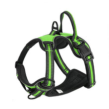 Load image into Gallery viewer, Adjustable Nylon Dog Harness Vest Reflective Soft Breathable No Pull Dog Harness Pet Harness Leash For Small Medium Large Dogs
