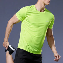 Load image into Gallery viewer, Running Shirts Soccer Shirts Men's Jersey Sportswear Mens Jogging T-Shirts Quick Dry Compression Sport T-Shirt Fitness Gym
