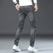 Load image into Gallery viewer, Slim Light Wash Denim Jeans
