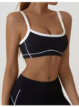 Load image into Gallery viewer, Woman Yoga Sport Outfit for Fitness Two Pieces Short Pant Sets Suits Tracksuit Sportswear Woman Gym Yoga Workout Clothes
