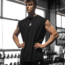 Load image into Gallery viewer, NEW Summer Fitness Sports Tank Top Men Breathable Loose Mesh Training Sleeveless T-shirt Quick Drying vest male Fitness Clothing

