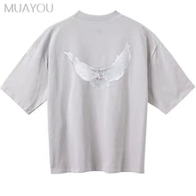 Load image into Gallery viewer, Dove Print Kanye Hoodie Men Women Streetwear 1:1 Sweatshirt High Quality Loose Double-Layer Heavy Fabric Pullover Ovesize hoodes
