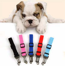Load image into Gallery viewer, Car Seat Belt Pet Dog Leash Adjustable Lead Leash Safety Travel Clip Puppy Collar Leash Pet Supplies Dog Accessories Dropship
