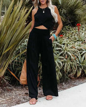 Load image into Gallery viewer, Drawstring Beach Wide Leg Pants
