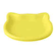 Load image into Gallery viewer, 1PC Cat-Shaped Pet Bowls, Pastel Color Cute Animal Design, Non-Slip Pet Food Dish, Ideal for Cats, Trendy Pet Accessory for Home
