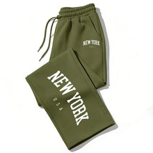 Load image into Gallery viewer, NEW YORK Printed Jogger Pants for Men &amp; Women High Quality Breathable Sweatpants for Running Casual Wear
