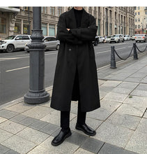 Load image into Gallery viewer, Korean Inspired Long Windbreaker
