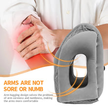Load image into Gallery viewer, 1pc Inflatable Travel Pillow, Airplane Pillow With Patented Valve Design, Travel Accessories With Neck And Head Support, Travel
