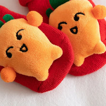 Load image into Gallery viewer, Festive Baby Winter Grip Socks
