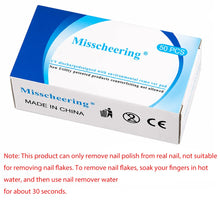 Load image into Gallery viewer, Nail Polish Remover Pads 50/100/200pcs Quick Nail Polish Remover Wipes Individually Wrapped Professional Manicurist Remover Tool
