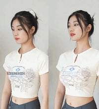 Load image into Gallery viewer, Women's Sports Bra AntiSagging Adjustable Small Breasts Love Heart Color Collision  Seamless High Elasticity Lift Shapewear
