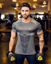 Load image into Gallery viewer, 2023 New gym shirt Men Compression T-shirt men Shirts Skinny Tee Shirt Male Gyms Running T-shirt Fitness Sports men's t-shirts
