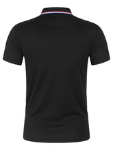 Load image into Gallery viewer, 2025 Hot Sale Men's Summer Casual Breathable Comfortable Polo Shirt Men's Solid Color High Quality Short Sleeve T-Shirt
