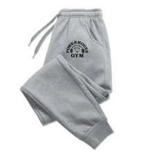 Load image into Gallery viewer, Men'S Casual Joggers with Elastic Drawstring Waist &amp; Cuffed Ankles - 100% Polyester Knit, Loose Fit Print Athletic Pants for Gym
