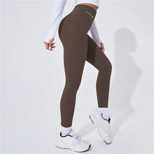 Load image into Gallery viewer, High Waist Yoga Warm Leggins Sports Tights Thermal Woman Running Pants Sexy Butt Lifting Leggings Push Up Panties Gym Fitness
