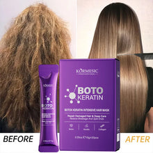 Load image into Gallery viewer, Keratin Hair Mask Magical 5 Second Repair Damage Frizzy Soft Smooth Shiny Hair Deep Moisturize Hair Treat Repair Hair Care Mask

