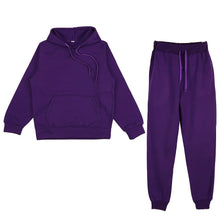 Load image into Gallery viewer, Men's Sports Suits Fashion Tracksuit Women Hoodies + Pants Two Pieces Sets Running Casual Sweatshirts Sweatpants Men's Clothing
