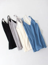 Load image into Gallery viewer, Women Knitted Top Straps Basic Summer Tank Tops For Women 2023 Camisoles T Shirts Women Tops Summer Pulovers Woman Summer Tops
