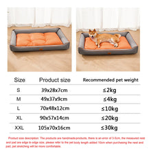 Load image into Gallery viewer, Bite-Resistant Four Season Square Bed
