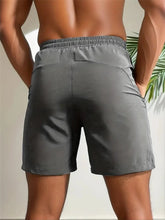 Load image into Gallery viewer, UETEEY Summer Shorts Men Gym Sport Running Squat Fitness Workout Man Short Pants Breathable Quick-drying Drawstring Mens Shorts
