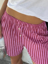 Load image into Gallery viewer, Elastic Waist Solid Summer Shorts
