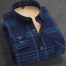 Load image into Gallery viewer, Fleece Plaid Thermal Shirt Jacket

