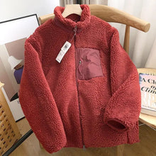 Load image into Gallery viewer, Warm Stand Collar Motorcycle Jacket
