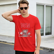 Load image into Gallery viewer, Men T Shirt Rush Band T Shirts Trendy Cool  Summer Tees Awesome Pure Cotton Clothing Birthday Gift,
