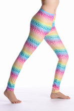 Load image into Gallery viewer, Women Leggings High Waist Cartoon Comic Beauty Print Trousers Soft Female Casual Elastic Pant
