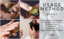 Load image into Gallery viewer, Natural Beard Balm Wax Beard Growth Oil for Men Moisturizing Smoothing Beard Styling Professional Care Cream Skin Care

