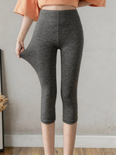 Load image into Gallery viewer, 1PCS Women's 7/10 Modal Leggings, Can Be Worn Outside, Summer Thin Breathable Slim Fit, Anti-Exposure Stretchy High-Waist
