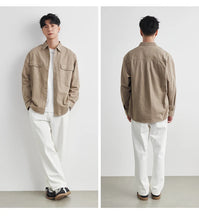 Load image into Gallery viewer, Vintage Cotton Workwear Shirt Men
