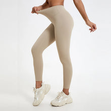 Load image into Gallery viewer, Hearuisavy Summer Super Soft Fabrics High Waist Leggings Gym Yoga Pants Running Workout Tights Push Up Sports Leggings Women
