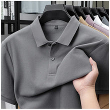 Load image into Gallery viewer, Men's 100% Cotton Polo Shirt - Summer Casual Breathable Tee,19 Colors,Ideal for Golf and Sports,Business Casual,Silk-Like Finish
