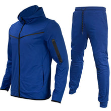 Load image into Gallery viewer, Luxury Brand Men Tracksuits 2-piece Set Black Sports Suit Tracksuits Jogging Men's Clothing Sweatpants Zip Sweatshirts Techwear
