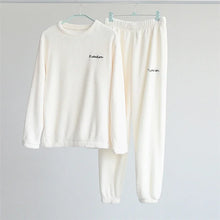 Load image into Gallery viewer, Thick Coral Fleece Pajama Set
