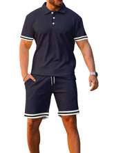 Load image into Gallery viewer, Travel Polo Short Set
