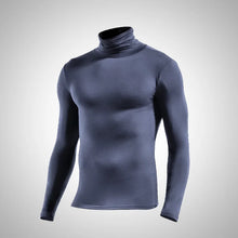 Load image into Gallery viewer, Autumn Winter Mens Turtleneck Sweaters Casual Thermal Long Sleeve Slim Fit Pullovers Stretch Basic Tops Sweatshirt Jumper TShirt
