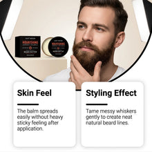 Load image into Gallery viewer, Beard care cream is gentle, smooth, refreshing, fragrant, caring for rough and hard whiskers, soft and sticky, easy to spread cr
