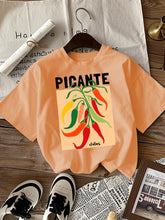 Load image into Gallery viewer, Picante Chillies Streetwear Cotton Tee
