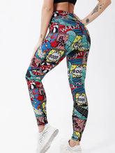 Load image into Gallery viewer, High Waist Leggings Push Up Game BOOM Cartoon Print Leggins Sport Women Running Gym Pants Energy Leggings Girl Leggins
