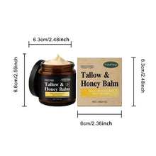 Load image into Gallery viewer, Beef Tallow Honey Balm for Men Lasting Moisturizing Dryness Soothing Skin Firming Smoothing Roughness Anti Aging Face Cream
