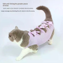 Load image into Gallery viewer, Pet Neutering Suit Cat Postoperative Recovery Clothes Anti-Licking Adjustable Wound Protective Clothing Pet Supplies
