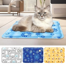 Load image into Gallery viewer, Pet Beds Cooling Cushion Covers Cats Pets Things For Animal Kitten Accessories So Dogs Bed All Little House Furniture Plush Dog

