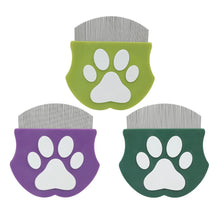 Load image into Gallery viewer, Pet Grooming Comb - Flea Comb for Cats &amp; Dogs, Curved Design for Face &amp; Body, Mini Detangling Brush for Pets
