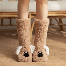 Load image into Gallery viewer, Cozy Dog Winter Floor Socks
