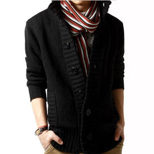 Load image into Gallery viewer, Buttoned Stand Collar Cardigan
