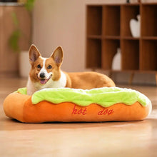 Load image into Gallery viewer, 2026 New Hot Dog Pet Bed For Dachshund Cats Puppies Small Pets Plush Removable Washable Pet Beds Soft Corduroy Non-Slip Bottom
